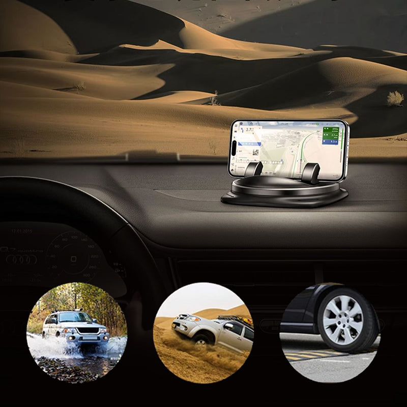 LushSafe | Uchwyt samochodowy na telefon obracany o 360°